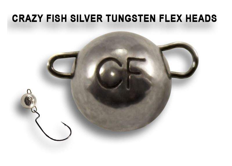 Čeburaška tungsten 2g 4ks natural