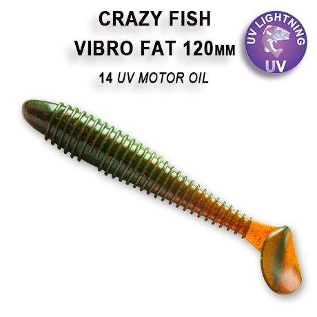 Vibro Fat 6,8" 17 cm barva 14 motor oil
