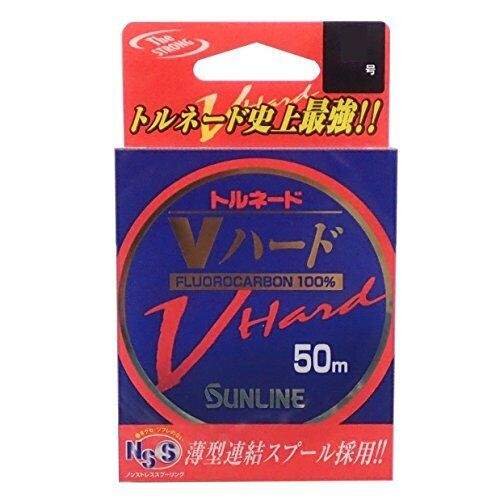 V Hard fluorocarbon #1 4lb 2kg 0,165mm 50m