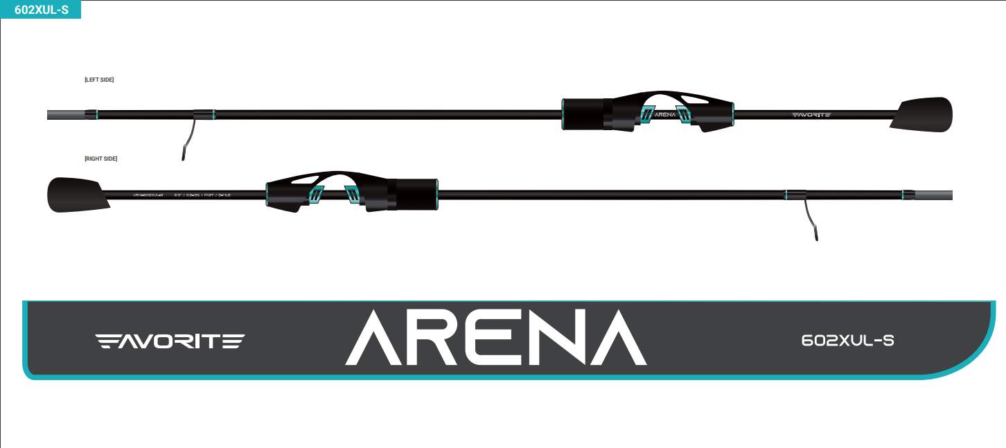 Prut Favorite Arena 1.8m 0.5-3g 2-4lb Fast