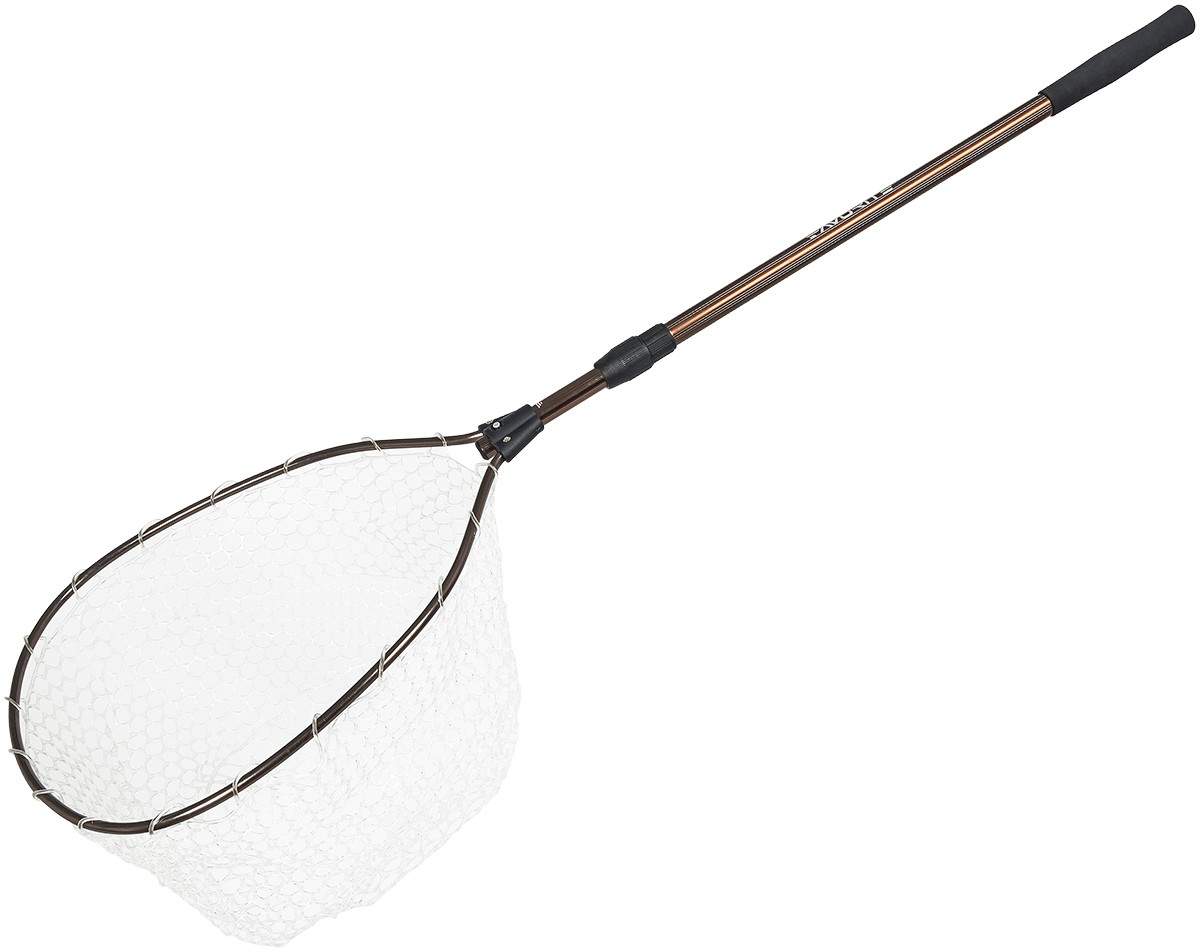 Podběrák Favorite Arena White/Braun teleskop 125-190cm