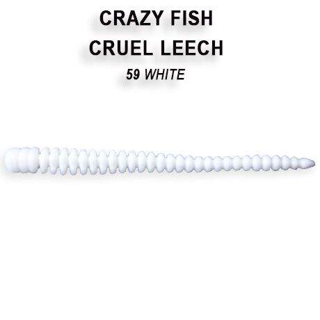 Cruel Leech 5,5cm barva 59 snow white