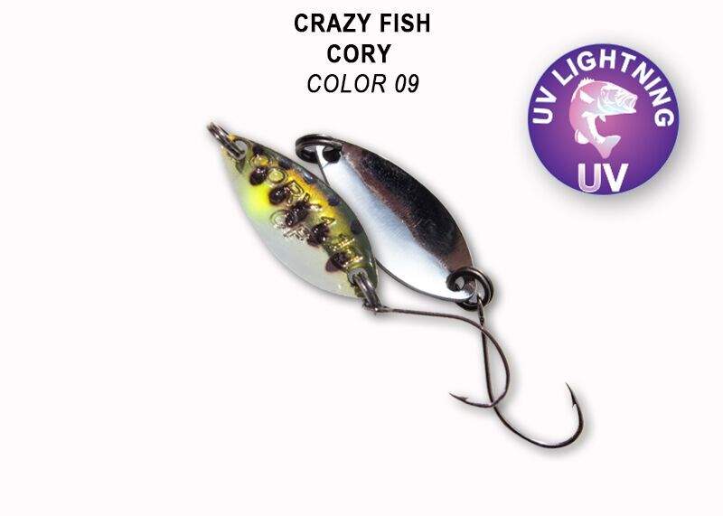 Plandavka Crazy Fish Cory 1,1g barva 9.1