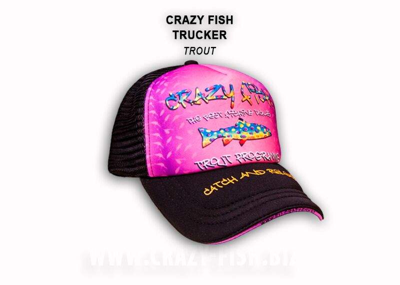 Čepice Crazy Fish Crazy Trout