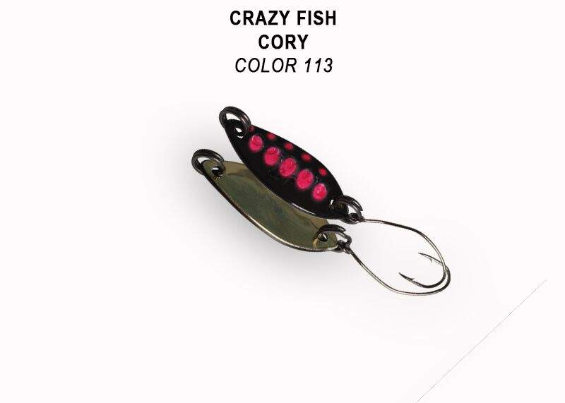 Plandavka Crazy Fish Cory 1,1g barva 113