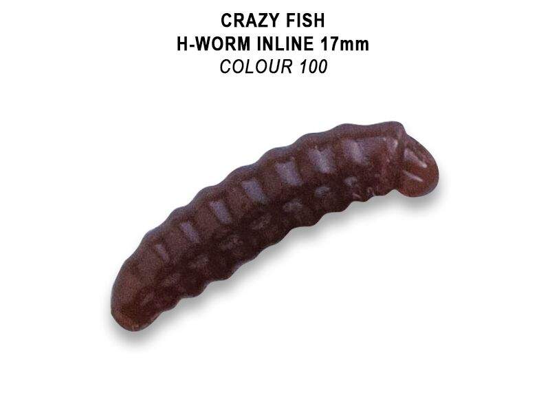 MF H worm inline 0,7&quot; 1,7cm color 100 sýr, floating