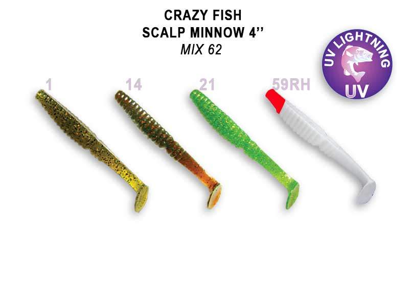 Scalp Minnow 10 cm barva M62