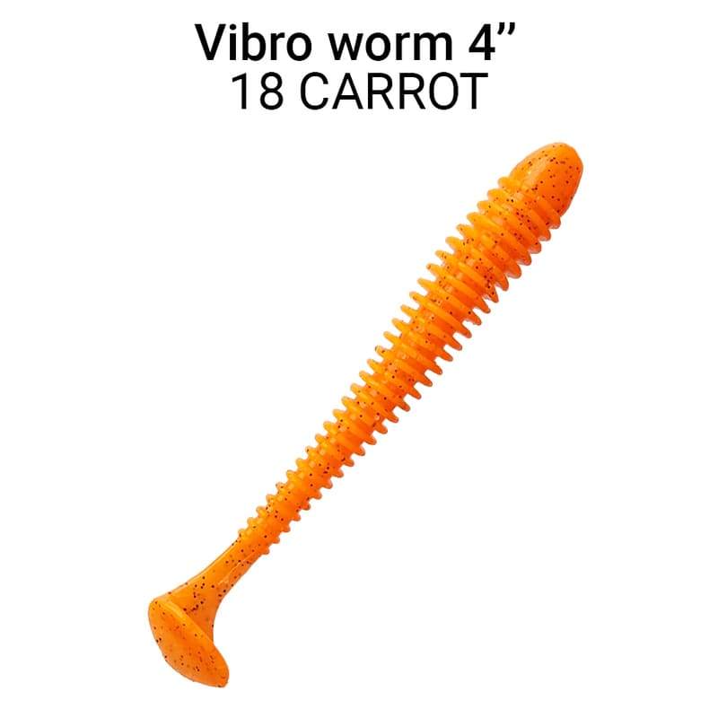 Vibro Worm 10cm 18 carrot 5ks