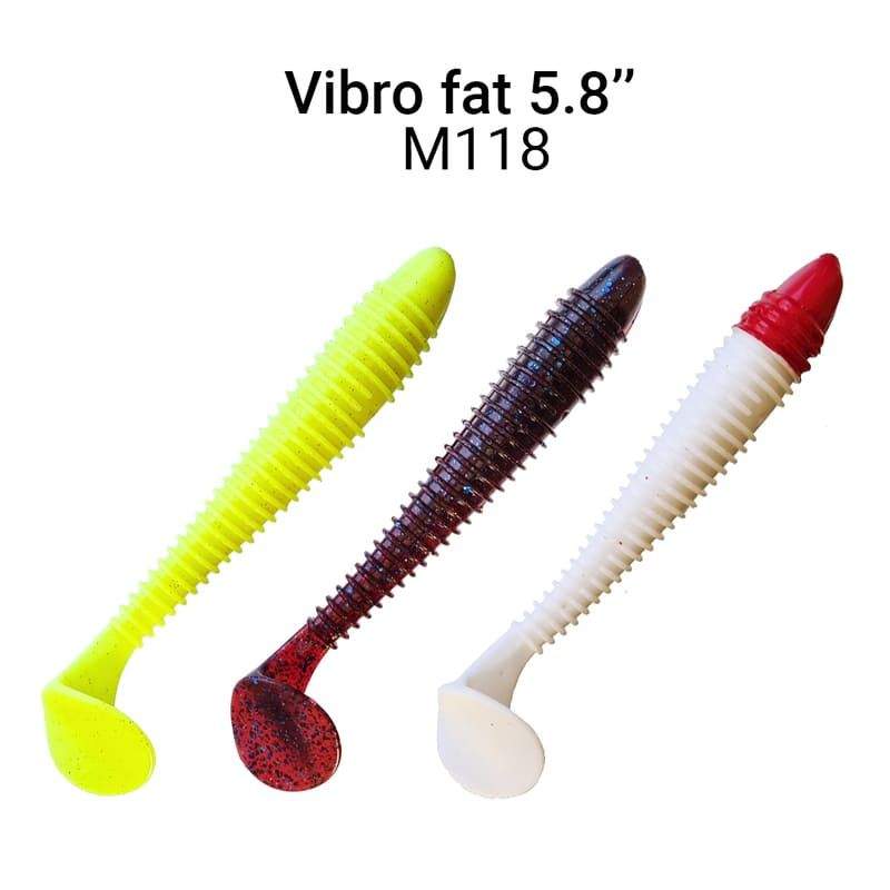 Vibro Fat 14,5 cm barva M118 mix 3ks