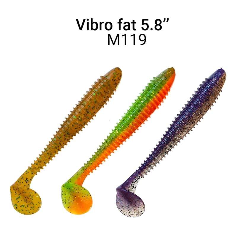 Vibro Fat 14,5 cm barva M119 mix 3ks