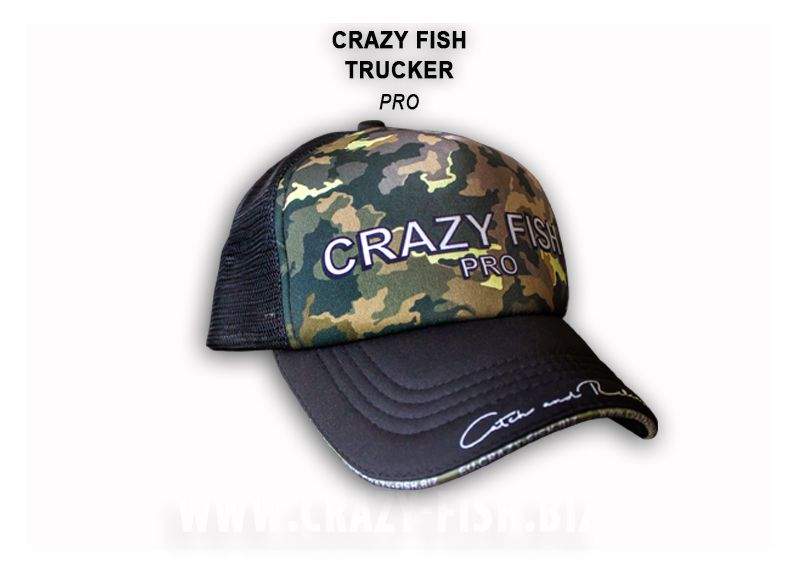 Čepice Crazy Fish Pro M