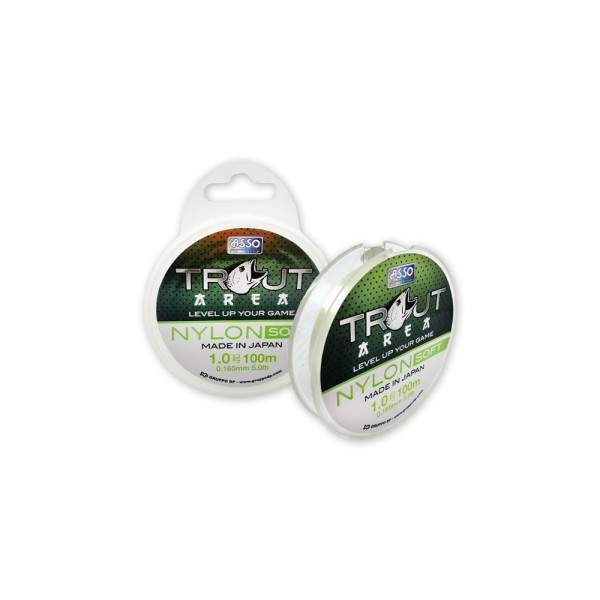 Asso Trout Area Nylon Soft 2 Lb, 0,104mm, 0,4 Go, 100m